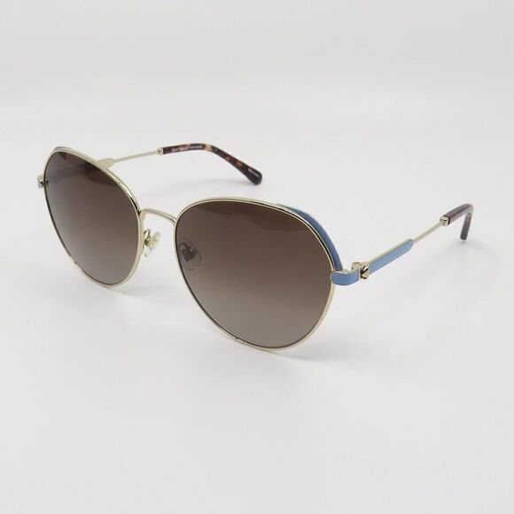 Kate Spade New Octavia/G/S LKS Gold-Blue/Brown Gradient Sunglasses. - Picture 3 of 10